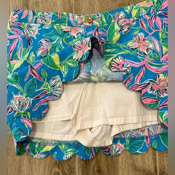 Lily Pulizter Scalloped skort - Picture 3 of 4